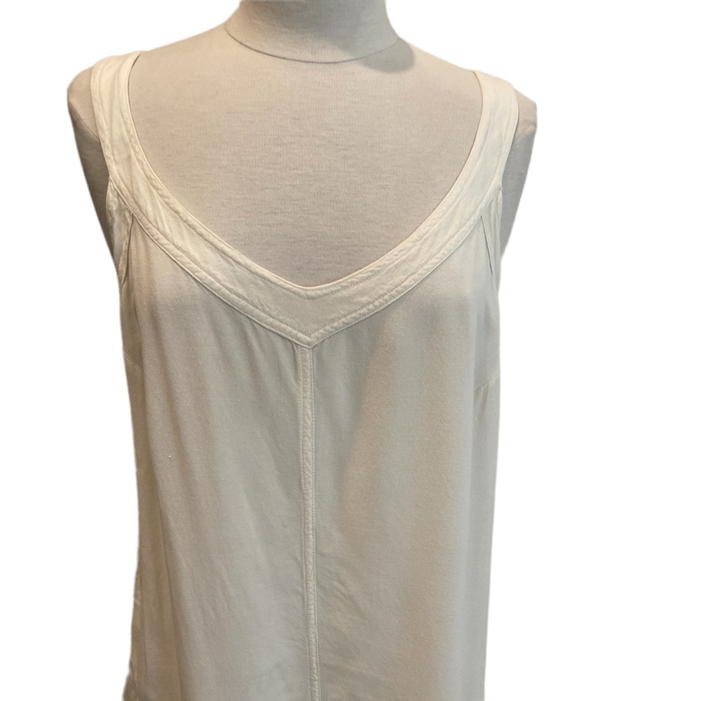 Soft Surroundings ivory camisole tank top size Large